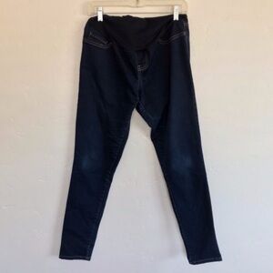 Liz Lange Maternity for Target Dark Wash Skinny Jeans Small